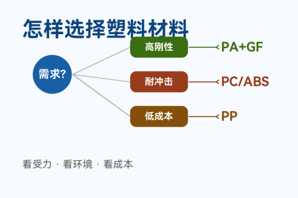 怎樣选择塑料材料
