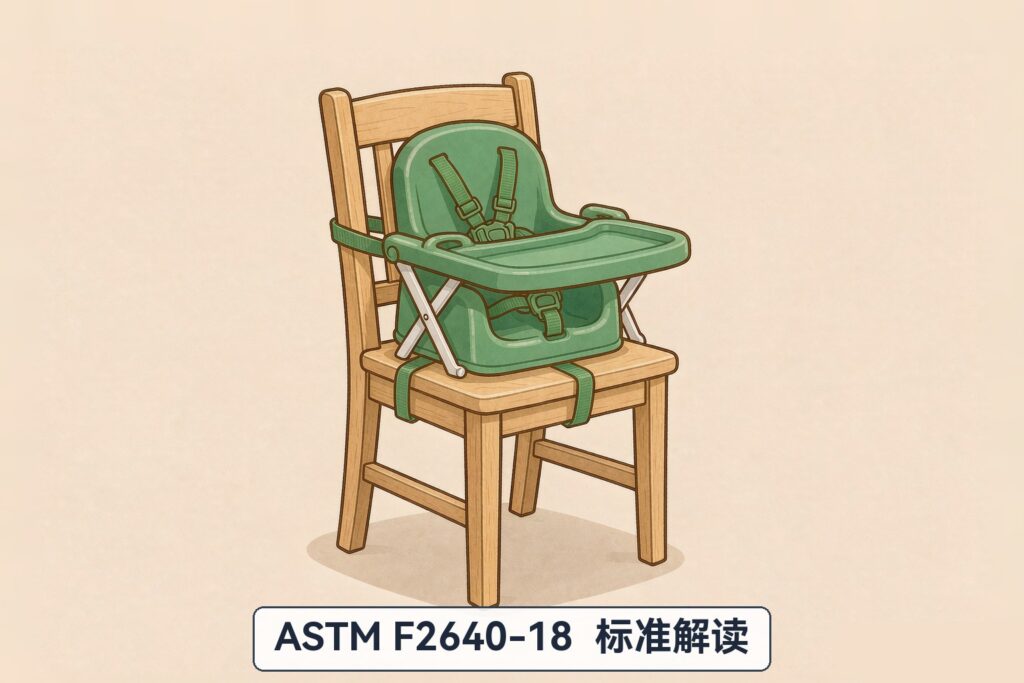 ASTM F2640-18 折叠增高椅（绿色固定绑带）标准解读缩略图