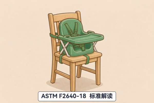ASTM F2640-18(2024) 增高椅（Booster Seat）消费者安全规范 逐条图文解读：束缚系统、固定装置与尺寸红线