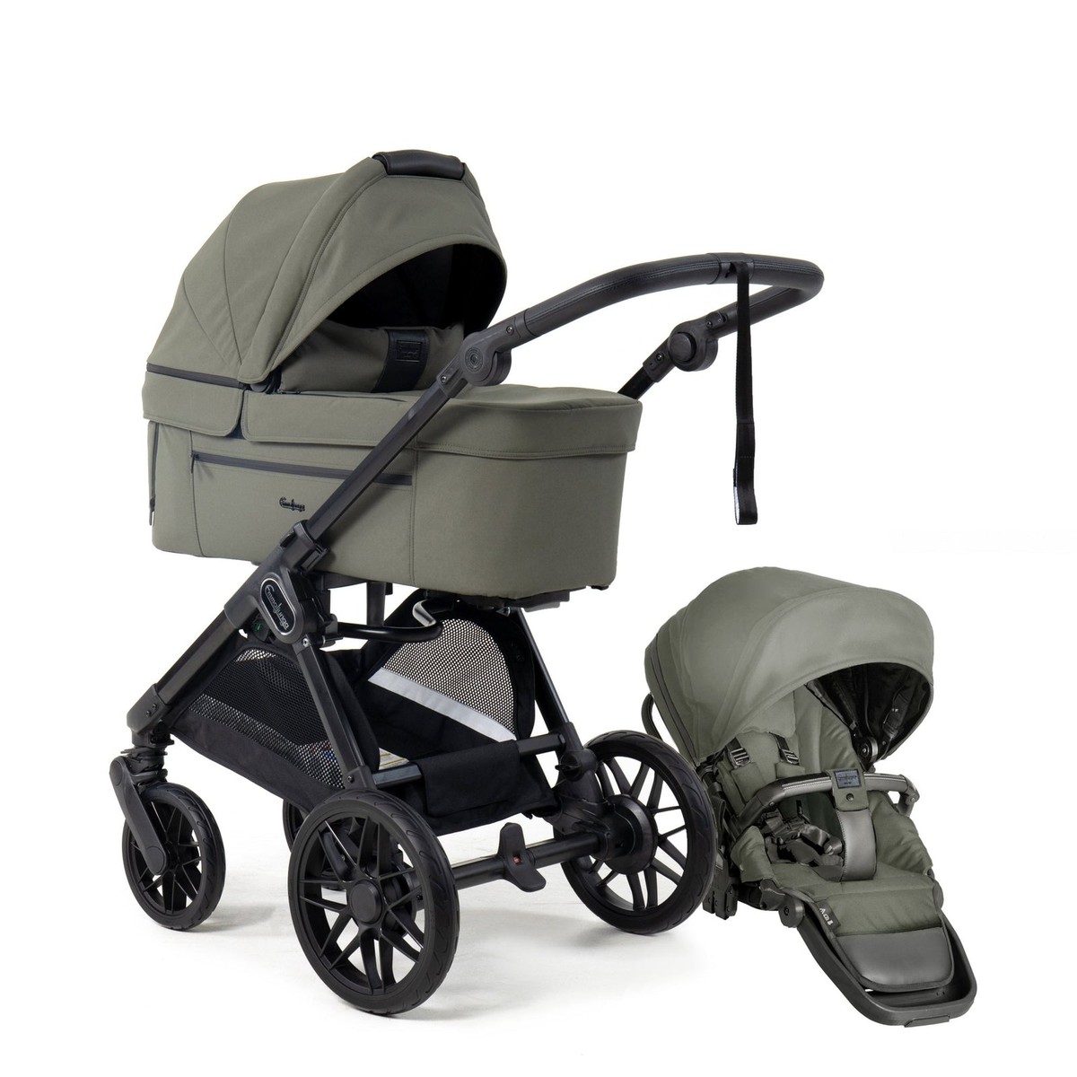 Emmaljunga SENTO PRO ERGO+ Urban Green 官方图