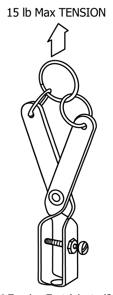 标准 FIG.8 拉力试验适配器/夹具 Tension Test Adapter/Clamp
