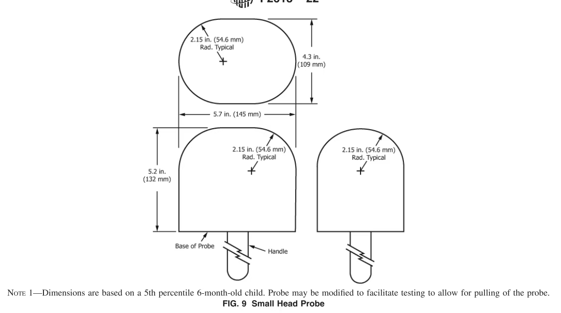 标准 FIG.9 小型头部探针