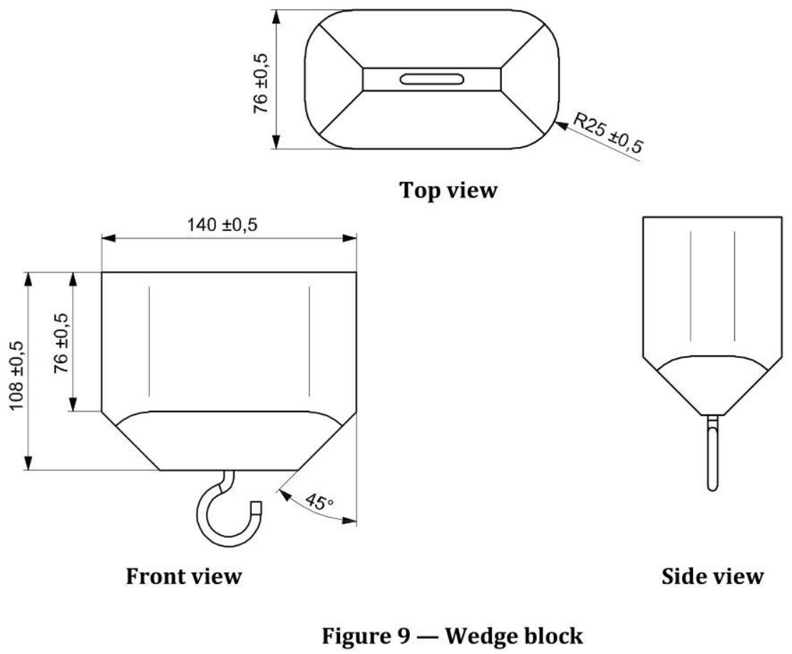 标准 Figure 9 楔块