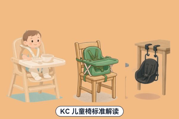 韩国 KC 安全确认标准附录8《유아용 의자（儿童椅）》解读：高椅·加强椅·桌装椅