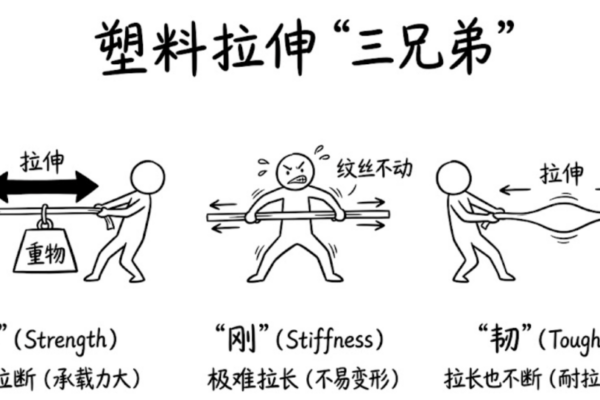 塑料拉伸“三兄弟”：强、刚、韧，原来根本不是一回事！