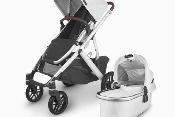 【结构设计笔记】UPPAbaby Vista V2：铝镁混用车架，加上一步自立折叠